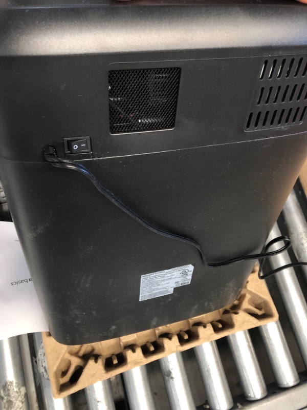 Photo 1 of Amazon Basics 12-Sheet Micro Cut Paper Shredder and Credit Card CD Shredder with 6 Gallon Bin
