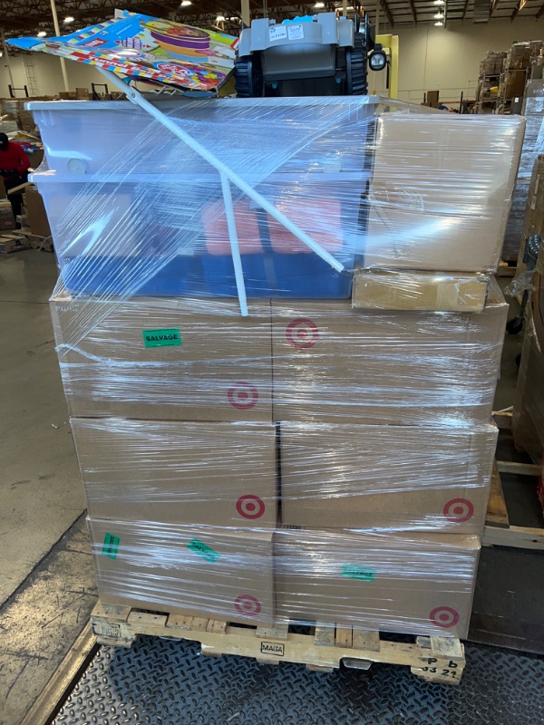 Photo 1 of Pallet Lot - Target General Merchandise - Overstock - Closeouts - Returns -  Full 48'x40' Pallet - FINAL SALE - NO RETURNS