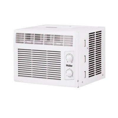 Photo 1 of Haier 5050 BTU 115V Window Air Conditioner for Bedroom White QTPC05AA