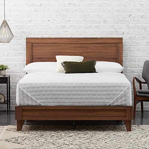 Photo 1 of (CRACKED CONNECTION POINT; DAMAGED CORNERS) Edenbrook Delta?California King Bed Frame with Headboard – Wood Platform Bed Frame - Wood Slat Support- No Box Spring Needed - Compatible with All
