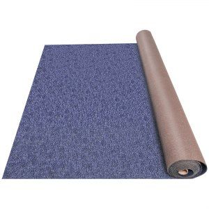 Photo 1 of 13'2" x 6' blue vevor rug