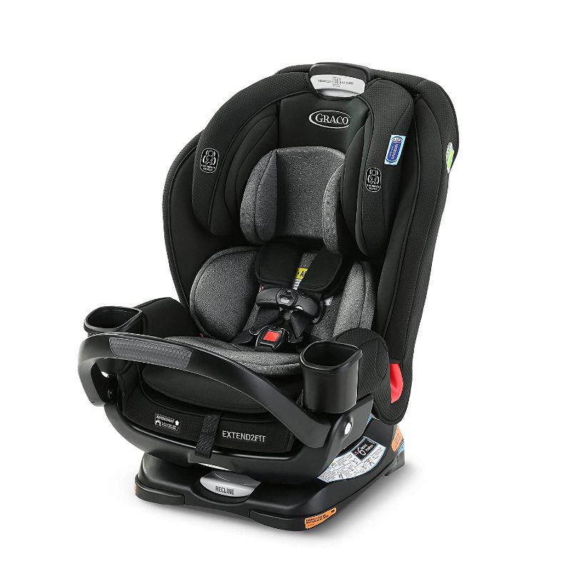 Photo 1 of Graco Extend2Fit 3 in 1 Car Seat Featuring Anti-Rebound Bar, Ride Rear Facing Longer, Up to 50 Pounds, Prescott
