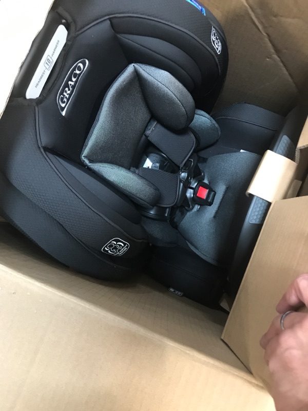 Photo 3 of Graco Extend2Fit 3 in 1 Car Seat Featuring Anti-Rebound Bar, Ride Rear Facing Longer, Up to 50 Pounds, Prescott
