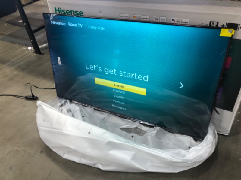 Photo 2 of FACTORY PACKAGE OPENED FOR INSPECTION****Hisense 55-Inch Class R6 Series Dolby Vision HDR 4K UHD Roku Smart TV with Alexa Compatibility (55R6G, 2021 Model)
