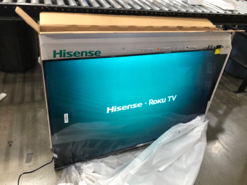 Photo 4 of FACTORY PACKAGE OPENED FOR INSPECTION****Hisense 55-Inch Class R6 Series Dolby Vision HDR 4K UHD Roku Smart TV with Alexa Compatibility (55R6G, 2021 Model)
