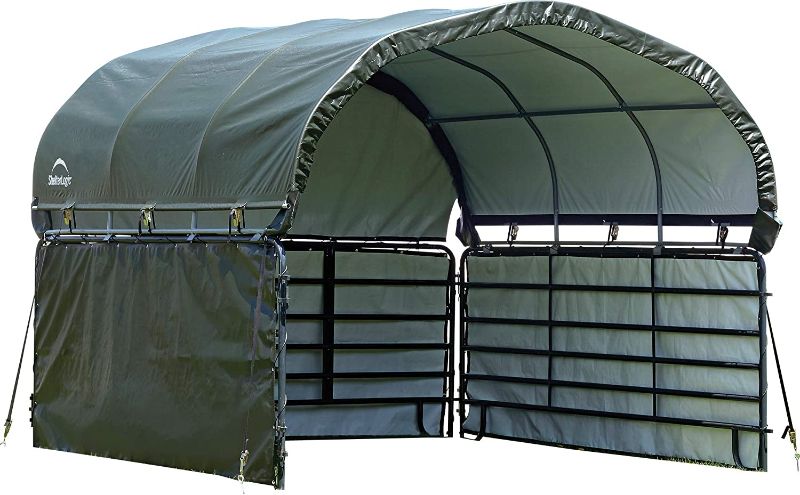 Photo 1 of ****NEW****
ShelterLogic 10' x 10' Enclosure Kit for Corral Shelter & Panels not Included
