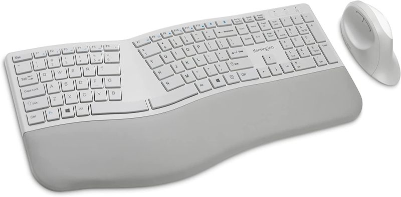 Photo 1 of *** NEW ***
**** UNABLE TO TEST ***
Kensington Pro Fit Ergonomic Wireless Keyboard and Mouse - Grey (K75407US)
