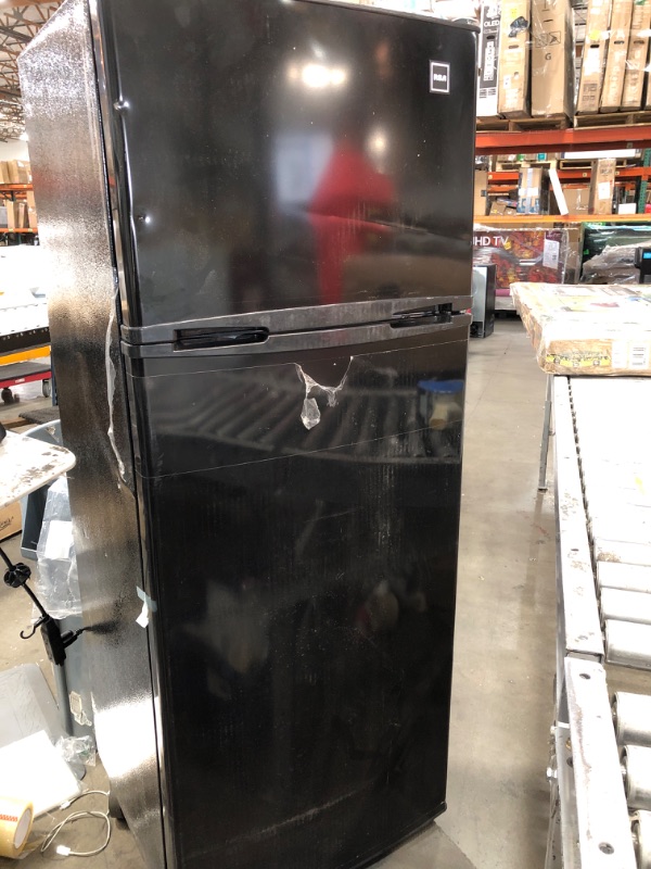 Photo 4 of 7.5 cu. ft. Mini Refrigerator in Black
