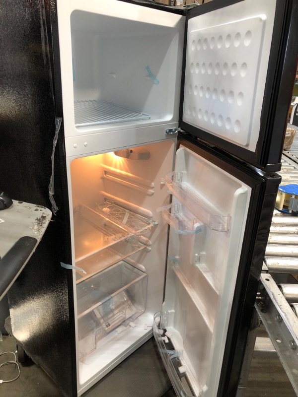 Photo 2 of 7.5 cu. ft. Mini Refrigerator in Black

