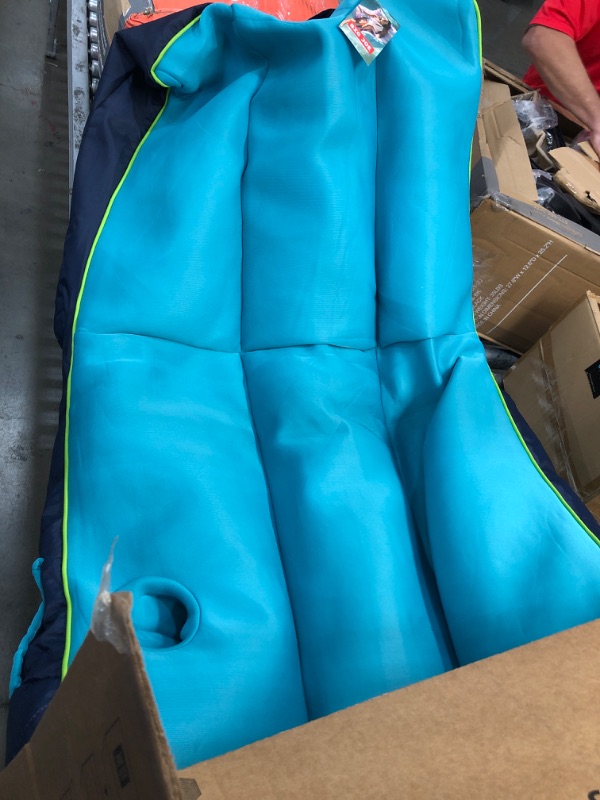 Photo 1 of Big Joe Captains Pool Float Aqua/Navy Captains Float 2.0