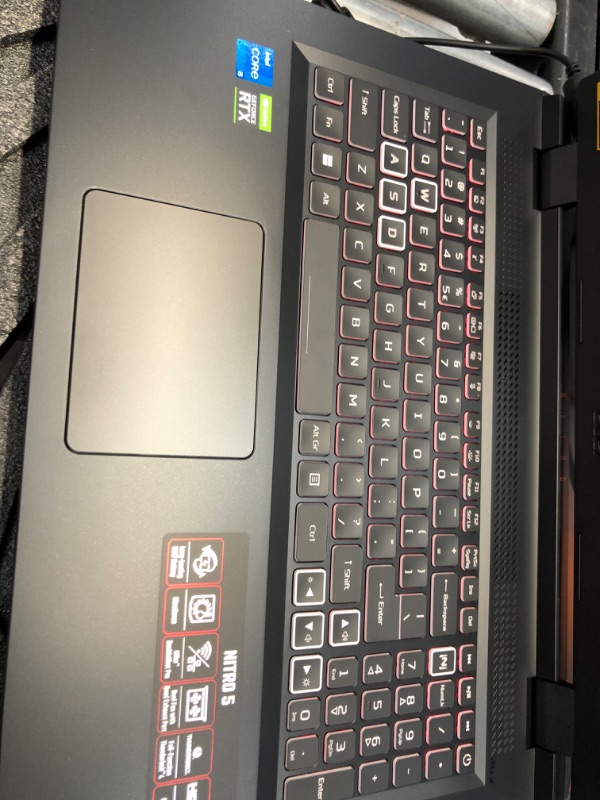 Photo 14 of 2022 Acer Nitro 5 17.3" FHD IPS 144Hz Gaming Laptop, 12th Intel i5-12500H(12 Core, up to 4.5GHz), GeForce RTX 3050, 32GB RAM 1TB PCIe SSD, RGB Backlit KB, Thunderbolt 4, Win 11, w/GM Accessories
