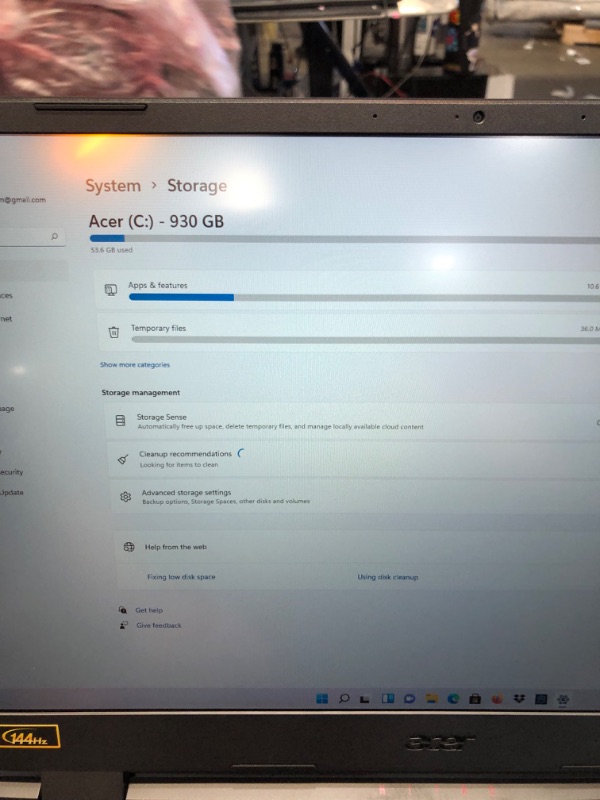 Photo 8 of 2022 Acer Nitro 5 17.3" FHD IPS 144Hz Gaming Laptop, 12th Intel i5-12500H(12 Core, up to 4.5GHz), GeForce RTX 3050, 32GB RAM 1TB PCIe SSD, RGB Backlit KB, Thunderbolt 4, Win 11, w/GM Accessories
