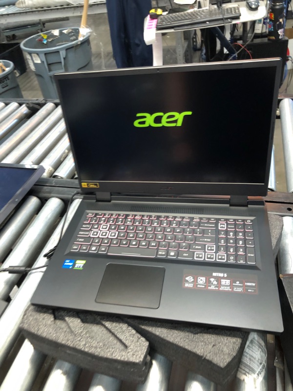 Photo 9 of 2022 Acer Nitro 5 17.3" FHD IPS 144Hz Gaming Laptop, 12th Intel i5-12500H(12 Core, up to 4.5GHz), GeForce RTX 3050, 32GB RAM 1TB PCIe SSD, RGB Backlit KB, Thunderbolt 4, Win 11, w/GM Accessories
