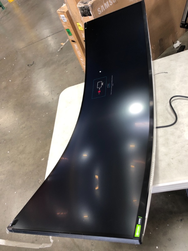 Photo 1 of **MISSING REMOTE** SAMSUNG 49-inch Odyssey G9 Gaming Monitor | QHD, 240hz, 1000R Curved, QLED, NVIDIA G-SYNC & FreeSync | LC49G95TSSNXZA Model