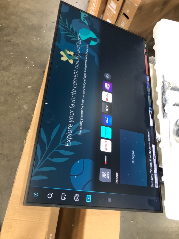 Photo 7 of **TESTED** SAMSUNG 55-Inch Class QLED 4K LS03B Series The Frame Quantum HDR, Art Mode, Anti-Reflection Matte Display Screen, Slim Fit Wall Mount Included, Smart TV with Alexa Built-In (QN55LS03BAFXZA,2022 Model)
