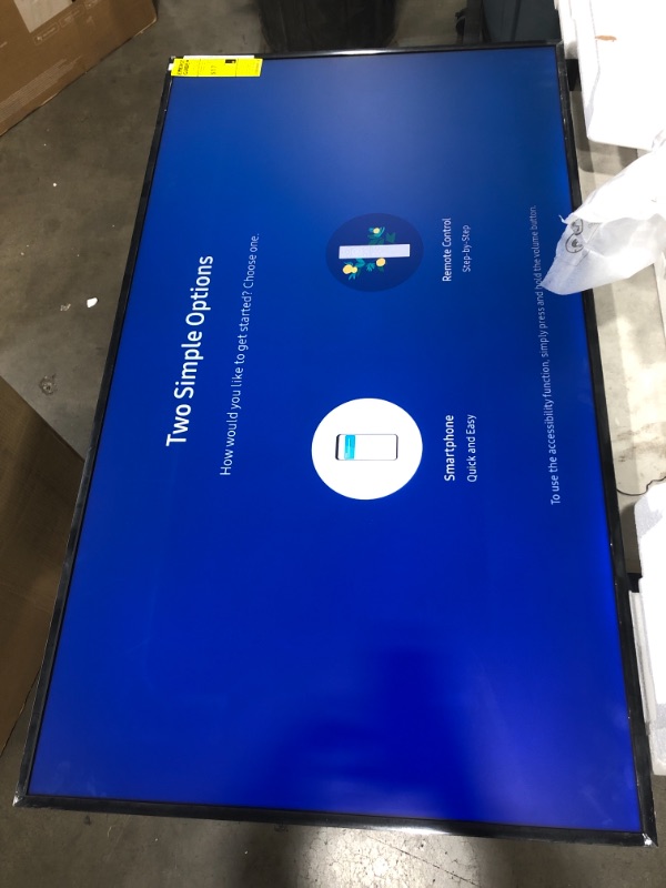 Photo 2 of SAMSUNG 50-Inch Class Frame Series - 4K Quantum HDR Smart TV with Alexa Built-in (QN50LS03AAFXZA, 2021 Model)
