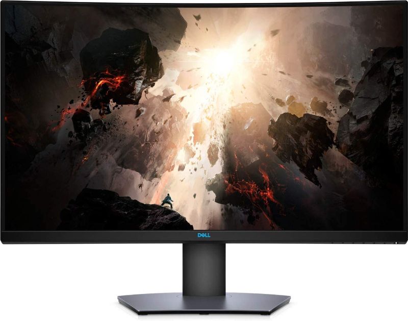 Photo 1 of **ERRORS TO SCREEN** SHOWS LINES** Dell S3220DGF 32-Inch 2K QHD FreeSync Curved LED Gaming Monitor with HDR
