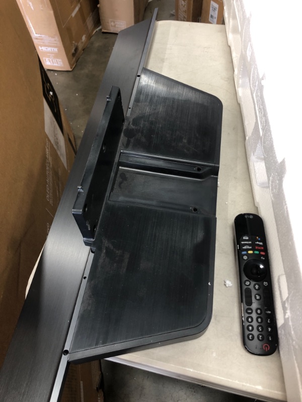 Photo 2 of **MISSING PARTS** LG OLED C1 Series 55” Alexa Built-in 4k Smart TV, 120Hz Refresh Rate, AI-Powered 4K, Dolby Vision IQ and Dolby Atmos, WiSA Ready, Gaming Mode (OLED55C1PUB, 2021), Black
