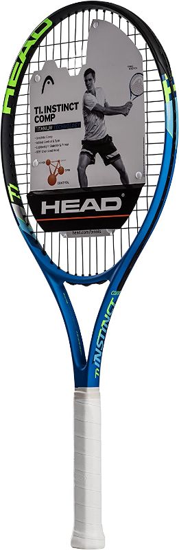 Photo 1 of Head Ti. Instinct Comp Tennis Racket - Pre-Strung Head Light Balance 27 Inch Racquet