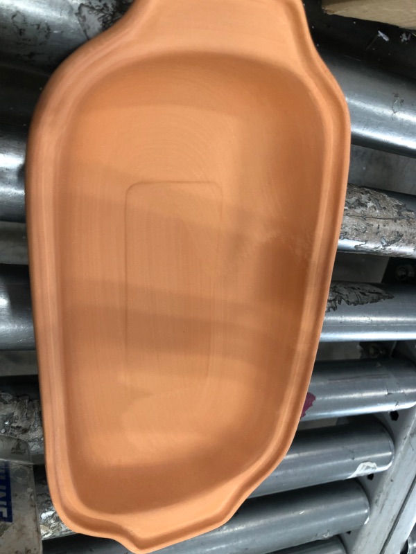 Photo 4 of 99700 2 Qt. Eurita Clay Loaf Pan with Lid
