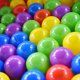 Photo 1 of 200 Pack Play Balls â€“ Refill Balls for Toddler Ball Pit in Reusable Storage Bag with Zipper â€“ Pop-N-Play
