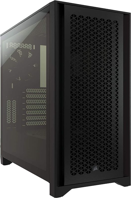 Photo 1 of Corsair 4000D Airflow Tempered Glass Mid-Tower ATX PC Case - Black