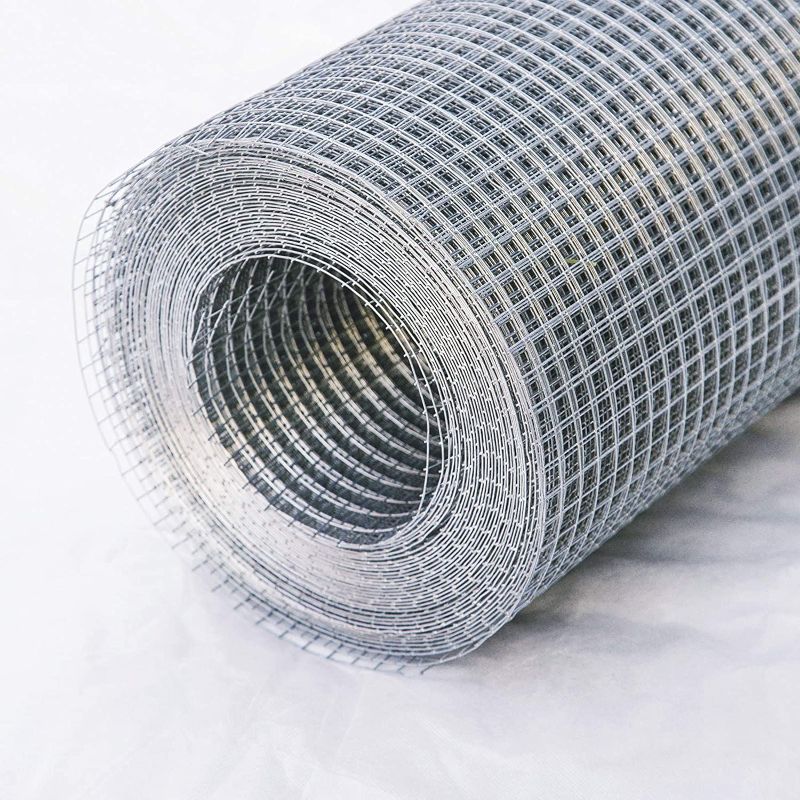 Photo 1 of 







Hardware Cloth Galvanized Wire Mesh: 48 in x 50 ft Garden Welded Fence Roll 1/4 inch Square Mesh 23 Gauge Chicken Rabbit Snake Cage Heavy Duty Welding Fencing

