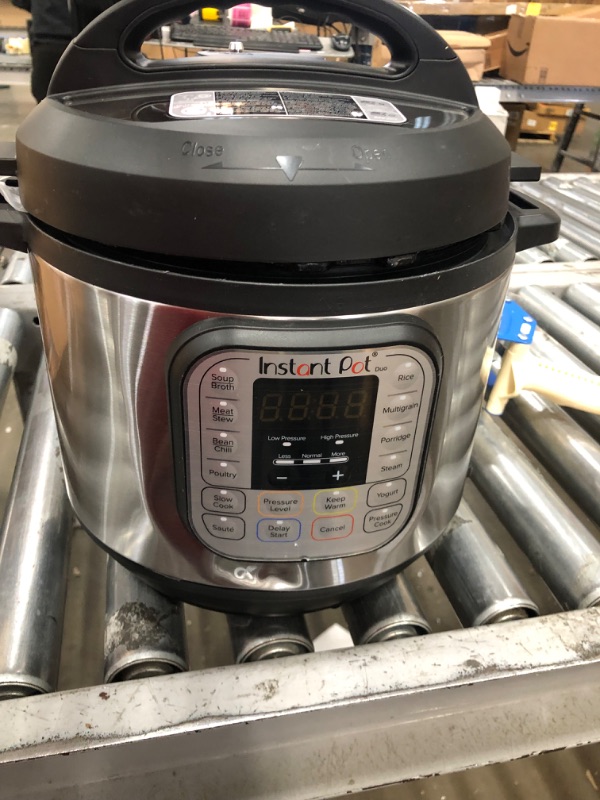 Photo 1 of Instant Pot Duo Plus 9-in-1 Electric Pressure Cooker, Slow Cooker, Rice Cooker, Steamer, Sauté, Yogurt Maker, Warmer & Sterilizer, Includes App With Over 800 Recipes, Stainless Steel, 8 Quart