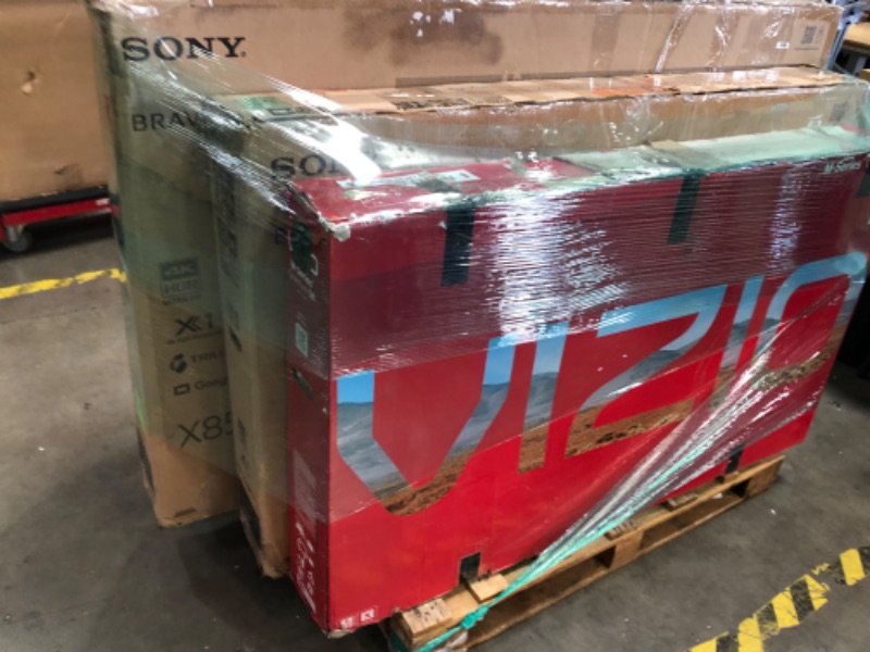 Photo 1 of no refunds *** NOT FUNCTIONAL BROKEN PALLET OF TV (6) MISSING COMPONENTS