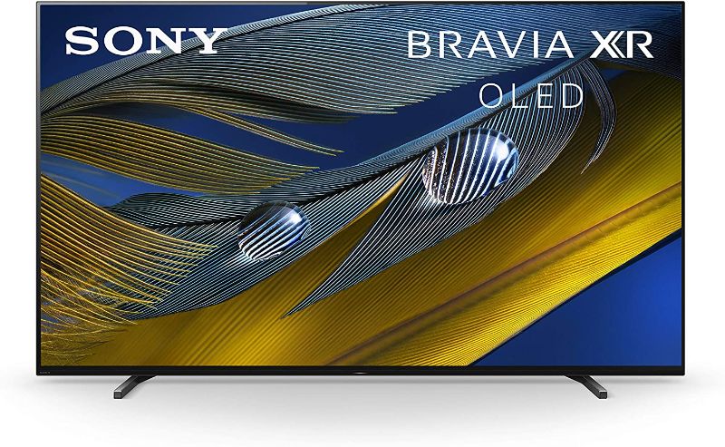 Photo 1 of Sony A80J 77 Inch TV: BRAVIA XR OLED 4K Ultra HD Smart Google TV with Dolby Vision HDR and Alexa Compatibility XR77A80J- 2021 Model, Black
