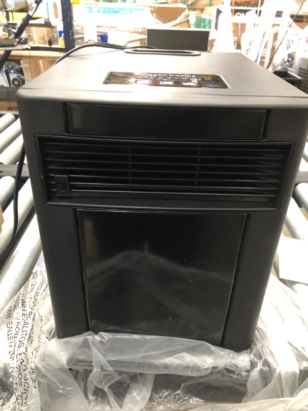 Photo 3 of ***PARTS ONLY*** Amazon Basics Portable Eco-Smart Space Heater - Black
