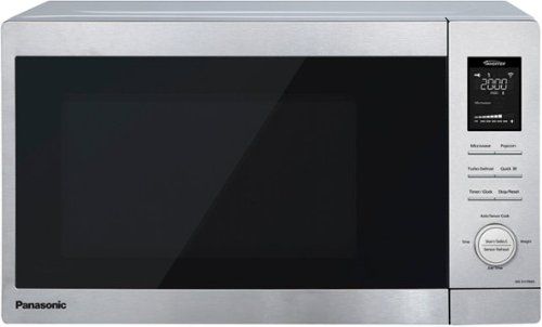 Photo 1 of Panasonic - NN-SV79MS 1.4 Cu. Ft. Countertop Microwave Oven with Inverter Technology and Alexa Compatibility - Stainless Steel
