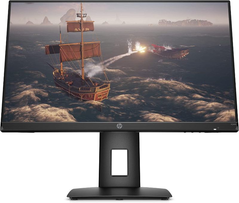 Photo 1 of HP 24" FHD 144Hz 1ms GTG IPS LED FreeSync Gaming Monitor (X24ih) - Black
