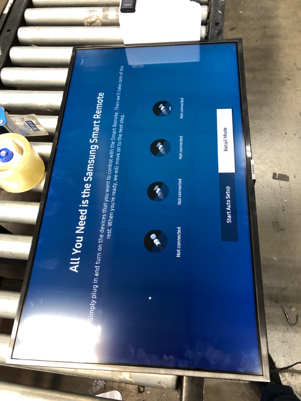Photo 1 of SAMSUNG 32-Inch Class QLED Q60A Series - 4K UHD Dual LED Quantum HDR Smart TV with Alexa Built-in (QN32Q60AAFXZA, 2021 Model)
