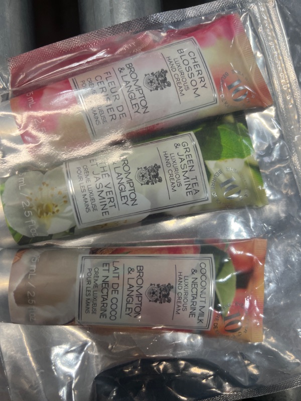 Photo 1 of 3 pack -Brompton & Langley Green Tea And Jasmine Luxurious Hand Cream 2.5 fl. oz.
