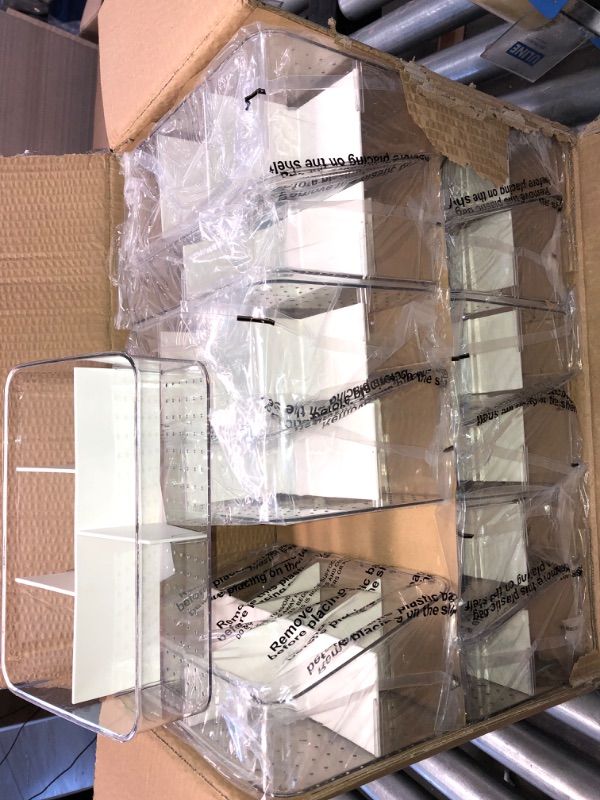 Photo 1 of 12 pack - clear organizer 