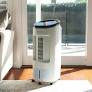 Photo 1 of 350 CFM 4-Speed 2-In-1 Evaporative Cooler (Swamp Cooler) and Fan with Wide Angle Oscillation for 250 sq. ft. - White
****tested fully functional***