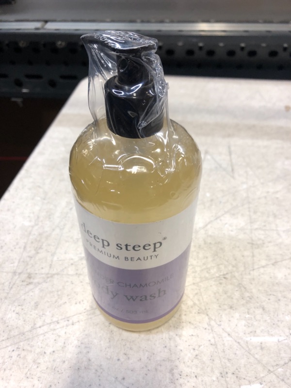 Photo 2 of 
Deep Steep Body Wash 17 oz (Lavender Chamomile)