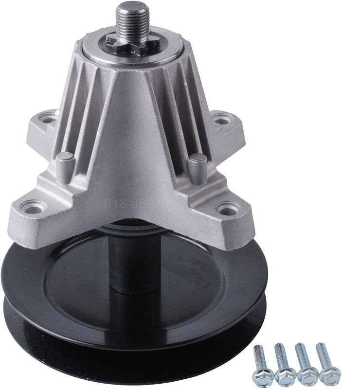 Photo 1 of 618-06978 Spindle Assembly Replacement Compatible with Cub Cadet MTD Troy Bilt 54" Deck 618-06978 918-06978
