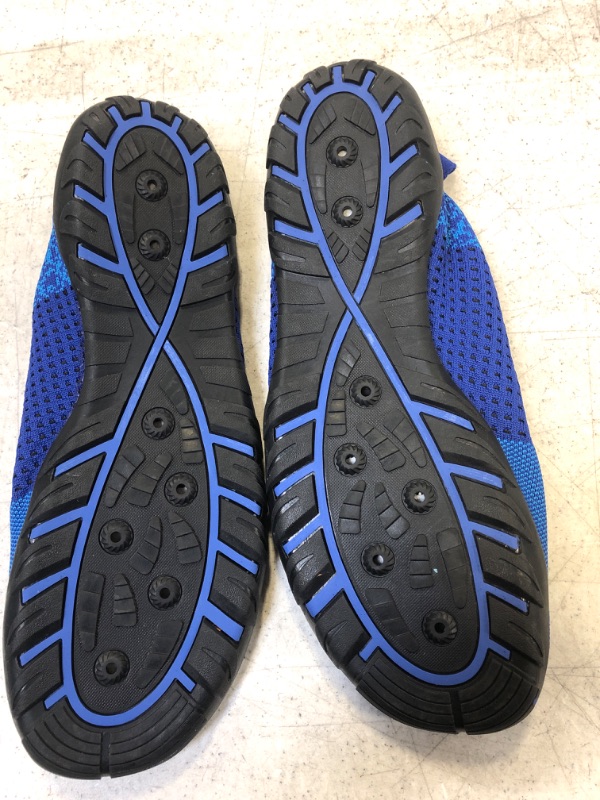 Photo 4 of Kararao Water Shoes for Men Barefoot Aqua Shoes Outdoor Athletic Swim Shoes Beach Diving Jogging Yoga Trip Quick-Dry Yoga Shoes  SIZE 12.5 M 
