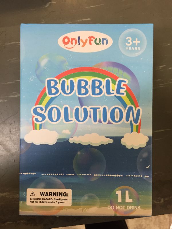 Photo 2 of 33.8 oz Flow Control Valve Bubble Solution, Precise Flow Control Bubbles Liquid, Preventing Liquid Leakage, Concentrated Solution for Colorful Giant Bubble Machine (up to 2.9 Gallon)
