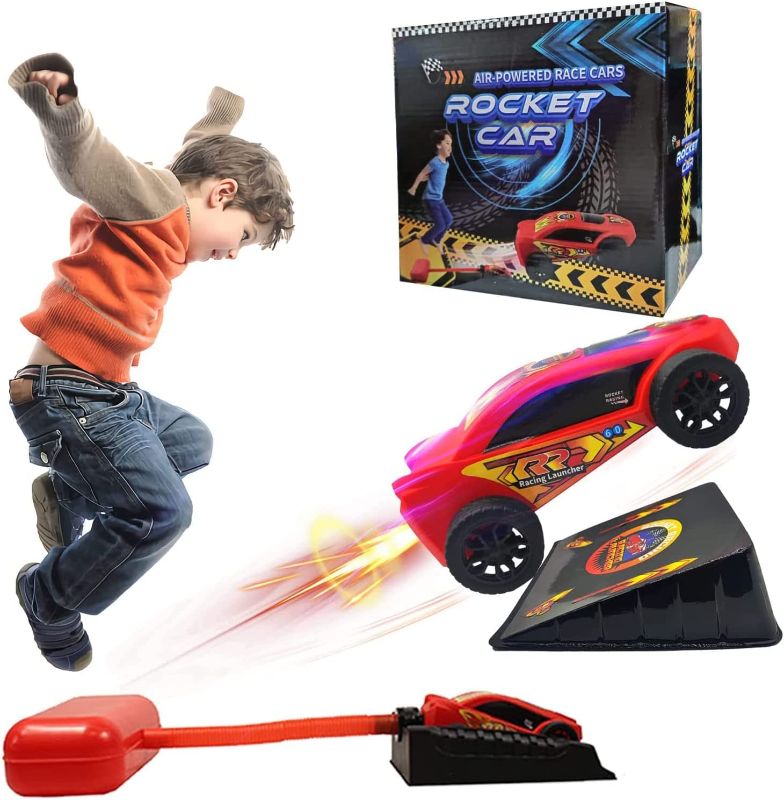 Photo 1 of Boy Toys Outdoor Toy Cars Air Powered Car for Racing STEM Gifts for Kids