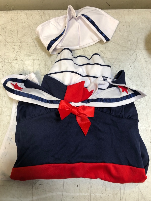 Photo 2 of Elegant Moments Women's Sailor's Delight Navy (( SIZE SMALL ))