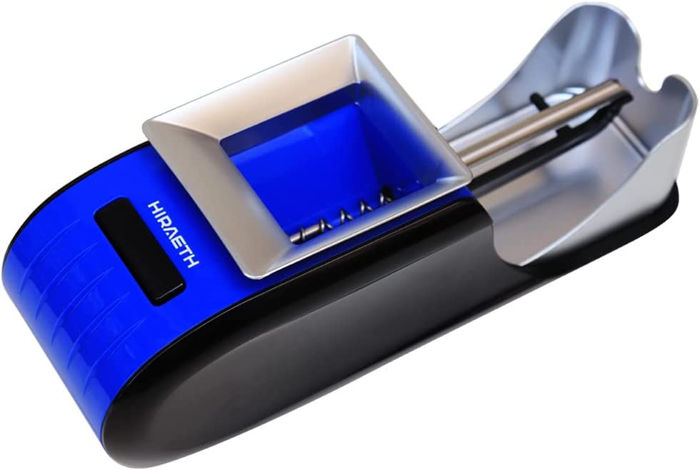 Photo 1 of  Electric Cigarette Rolling Machine (Blue)