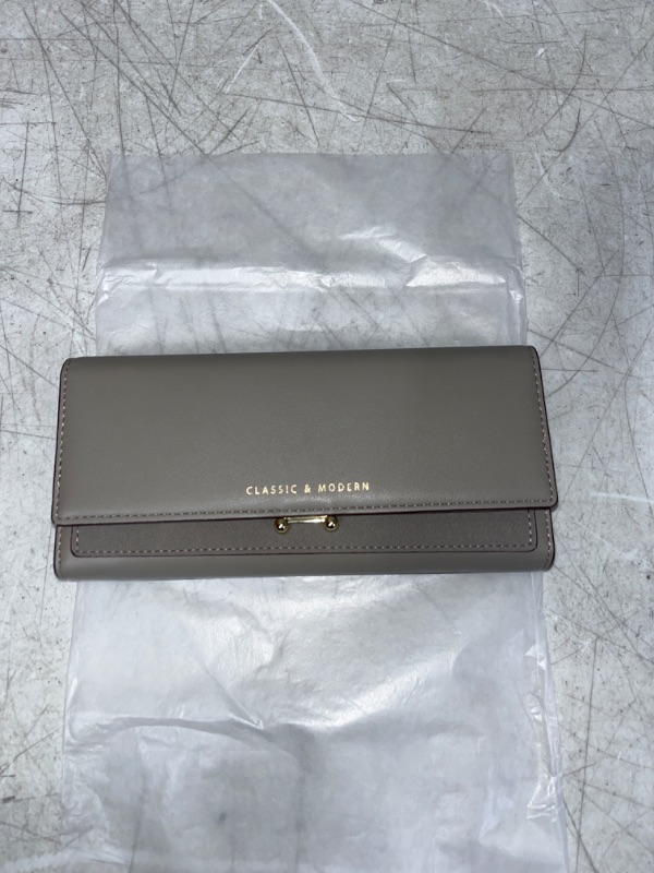 Photo 1 of classic and modern GREY WALLET
