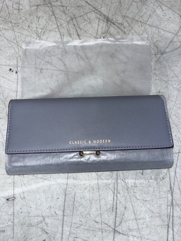 Photo 1 of CLASSIC AND MODERN GREY WALLET