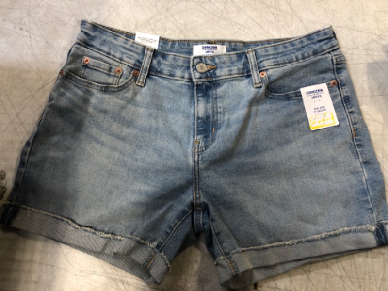 Photo 2 of DENIZEN® from Levi's® Women's Mid-Rise 5" Jean Shorts -- 8
