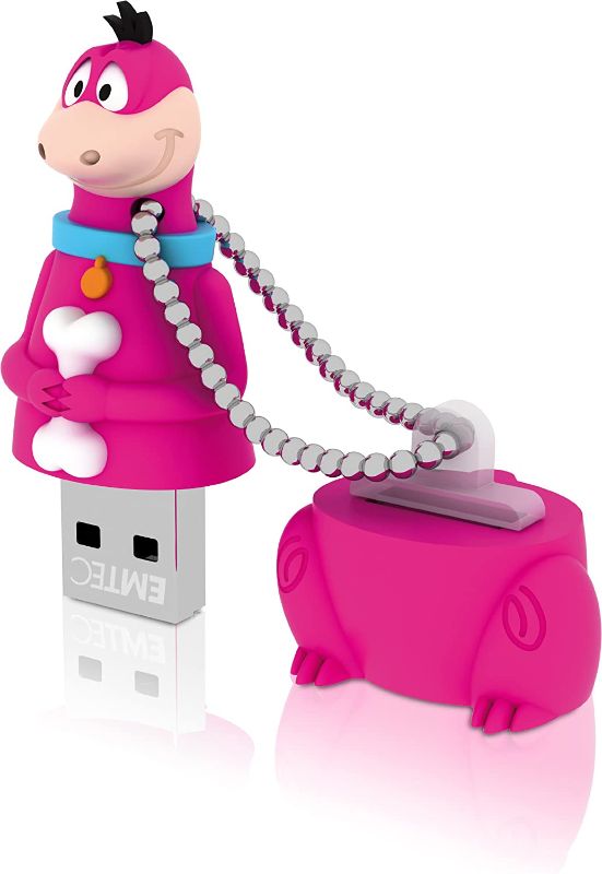 Photo 1 of EMTEC Flintstones 8 GB USB 2.0 Flash Drive, Dino
