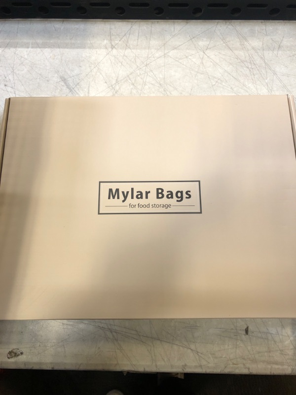 Photo 3 of 15 Packs 12 Mil Mylar Bags for Food Storage, 6 Mil Each Side 5 Gallon 16.7"x26", Resealable Bag Heat Sealable for Long Term Food Storage -- FACTORY SEALED 