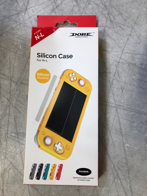 Photo 2 of ECHZOVE Silicone Case for Nintendo Switch Lite, Soft Case for Nintendo Switch Lite with Tempered Glass Screen Protector - Yellow FACTORY SEALED BRAND NEW 
